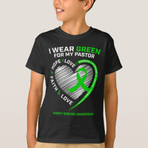 Camiseta Mujeres Regalos Pastor Cristiano Enfermedad Renal