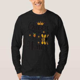 Camiseta Mujeres Reina abeja negra Chica magia Melanin muje