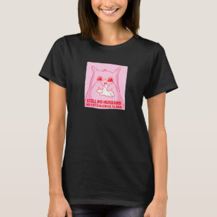 Camiseta Mujeres Relación Única Gatos Alargamiento
