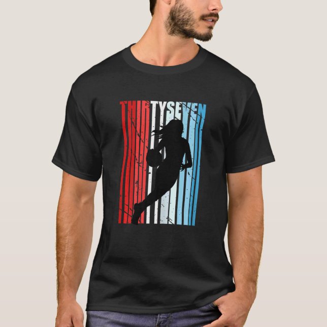 Camiseta Mujeres retro 37º partido de cumpleaños de balonce (Anverso)