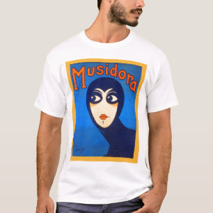 Camiseta Mujeres Retro Antiguas Teatro Musidora Jeanne Roqu