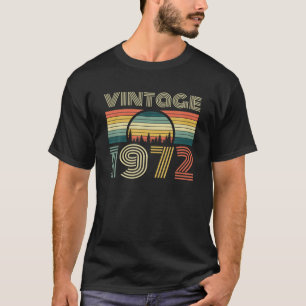 Camiseta Mujeres Retro Hombres De La Vieja 1972 Montan 50 N