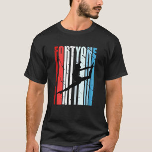 Camiseta Mujeres Retro Mujeres 41ª bailarina cumpleaños bai