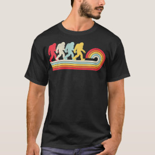 Camiseta Mujeres Retro Vintage años 70 Años 80 Amantes Homb