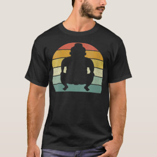 Camiseta Mujeres retro vintage japonés lucha contra el sumo