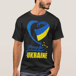 Camiseta Mujeres Rezan Por Ucrania VNeck
