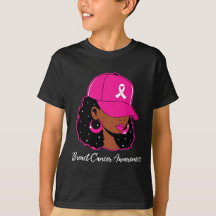 Camiseta Mujeres Rosa Conciencia del Cáncer de Mama Guerrer