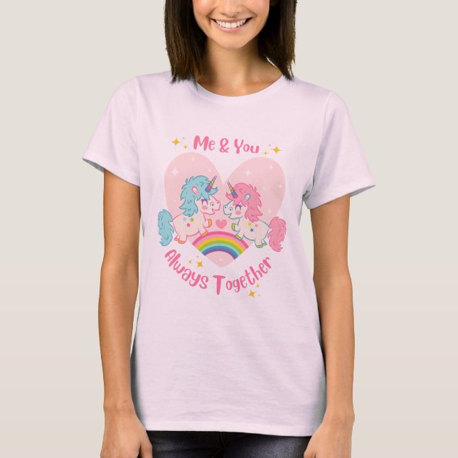 Camiseta Mujeres rosas y yo (Anverso)
