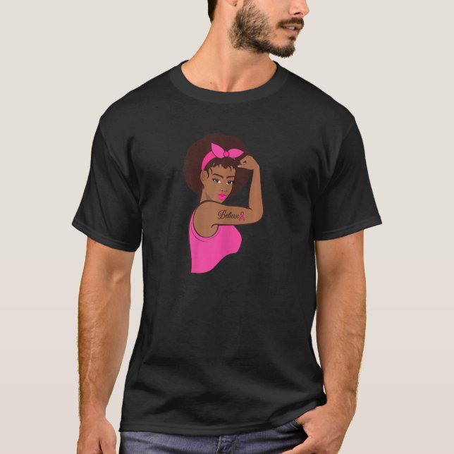 Camiseta Mujeres rosie negras reivindican la guerra contra  (Anverso)