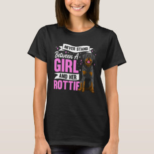 Camiseta Mujeres Rottweiler Ropa Perro Rottie Dueño