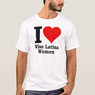 Camiseta Mujeres sabias de I (corazón) Latina