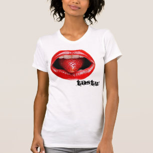 Camiseta Mujeres sabrosas de los labios superiores