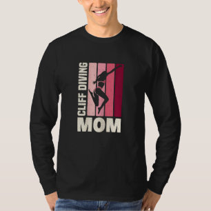 Camiseta Mujeres Saltando de Acantilado Día de la Madre Sub