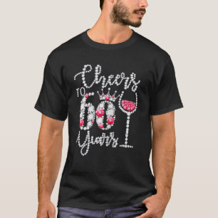 Camiseta Mujeres Saludan A Los 60 Años De Edad Feliz60thcu