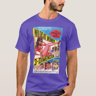 Camiseta Mujeres salvajes en 3D - modernas