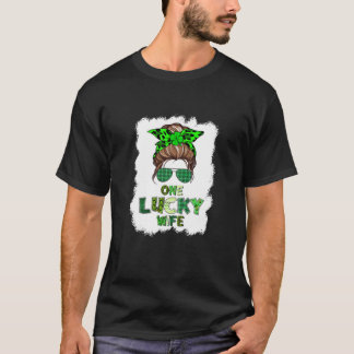 Camiseta Mujeres San Patricio, un día afortunado, esposa de