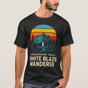 Camiseta Mujeres Sendero de los Apalaches Blanco Vagabundo