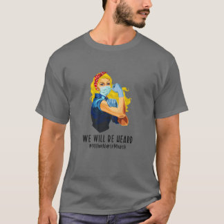 Camiseta Mujeres Seremos Escuchadas Enfermeras De Pelo Amar