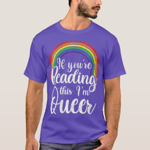 Camiseta Mujeres Si Lees Esta Lección LGTB Lesbiana Queer