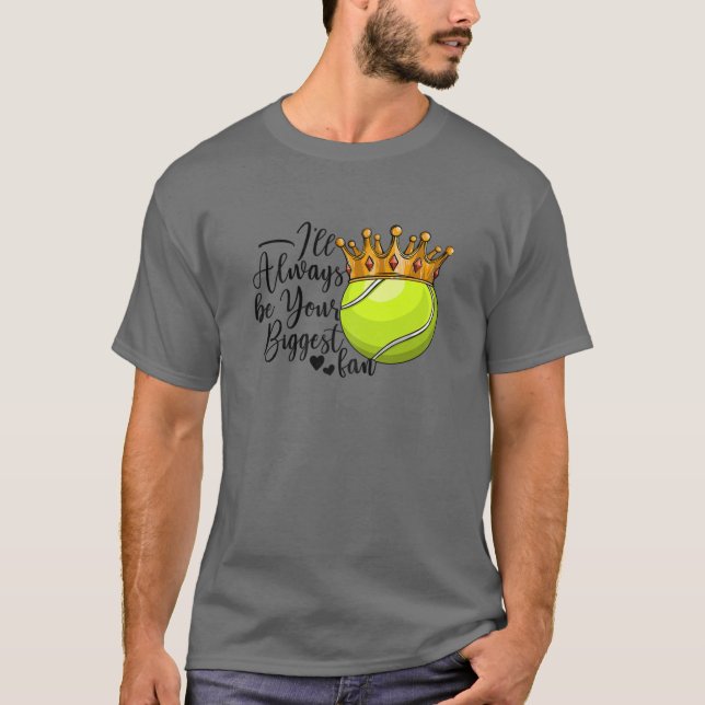 Camiseta Mujeres Siempre seré tu mayor amante del tenis mam (Anverso)