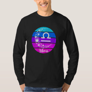 Camiseta Mujeres signo Libra Zodiaco para mujeres que aman