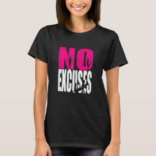 Camiseta Mujeres Sin Excusas Gimnasio Mujeres Construcción 