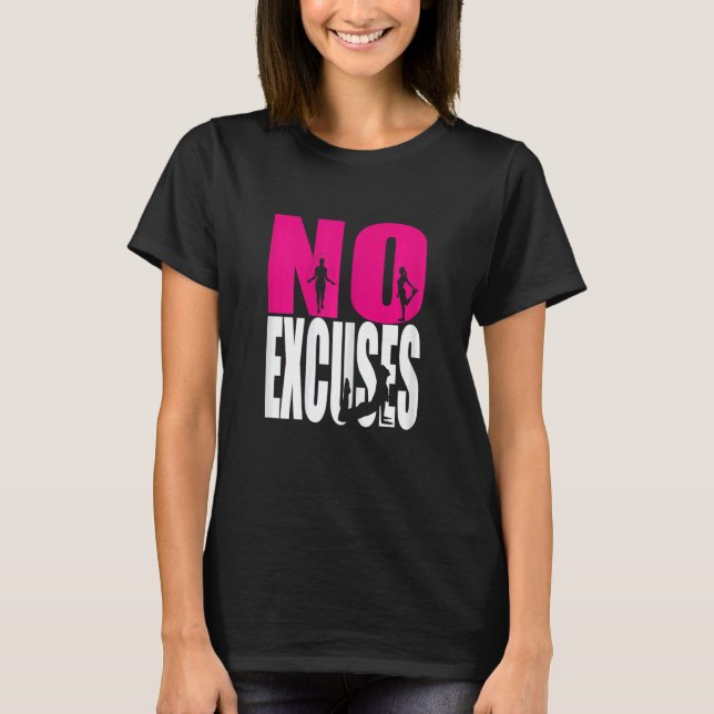 Camiseta Mujeres Sin Excusas Gimnasio Mujeres Construcción  (Anverso)