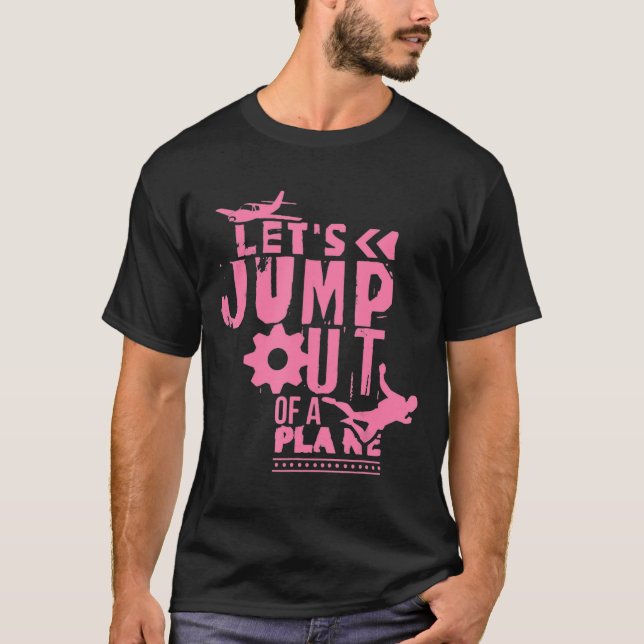 Camiseta Mujeres Skydive Paracaídas Skydiver Mamá (Anverso)