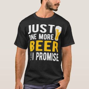 Camiseta Mujeres Sólo una cerveza más te prometo VNeck