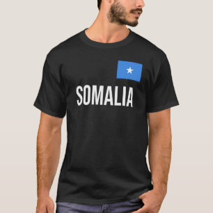 Camiseta Mujeres somalíes hombres niños Bandera de Somalia