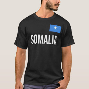 Camiseta Mujeres somalíes hombres niños Bandera de Somalia