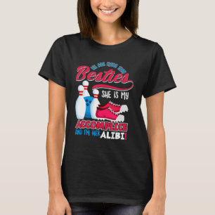 Camiseta Mujeres Somos Más Que Besties Bowling Bowling G