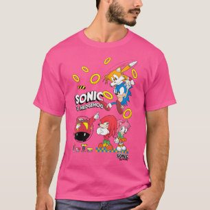 Camiseta Mujeres Sonic The Hedgehog Sonic Friends Vs Dr. Eg