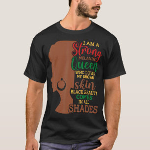 Camiseta Mujeres Soy Fuerte Escorpio Reina Cumpleaños Zodia