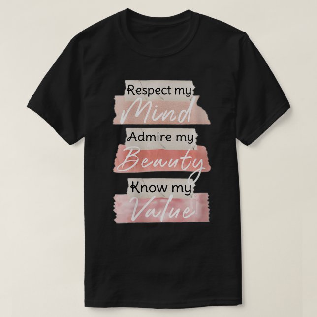 Camiseta Mujeres soy la Beauty RAK MBV VNeck (Diseño del anverso)