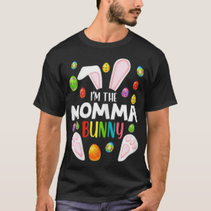 Camiseta Mujeres soy la madre conejita divertida familia de