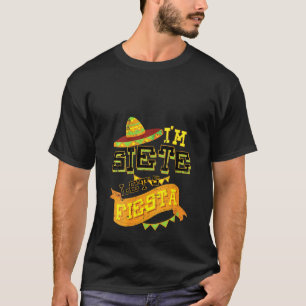 Camiseta Mujeres Soy Siete Vamos a Fiesta 7... niños de cum