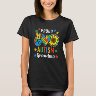 Camiseta Mujeres soy una orgullosa autismo Abuela Sensibili