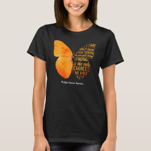 Camiseta Mujeres Sra Butterfly Naranja Ribbon Varios Escler