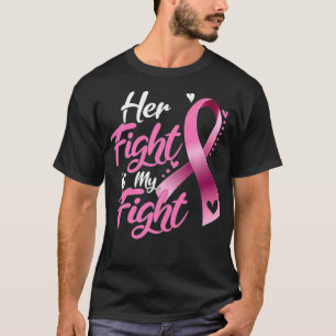 Camiseta Mujeres Su Lucha Es Mi Lucha Contra El Cáncer De 