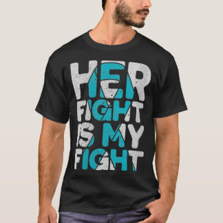 Camiseta Mujeres su lucha es mi lucha contra el cáncer de o