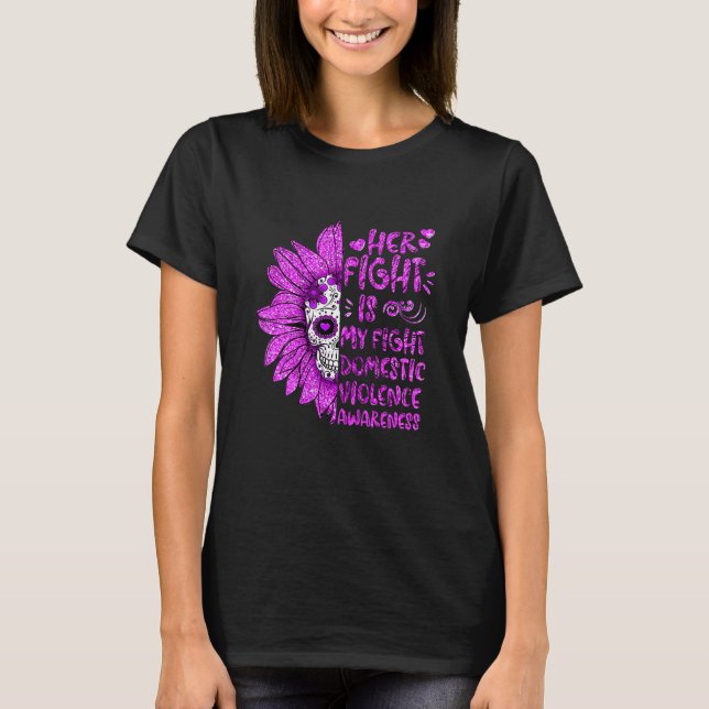 Camiseta Mujeres Su Lucha Es Mi Lucha Contra La Violencia D (Anverso)