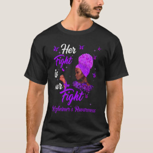 Camiseta Mujeres Su Lucha Es Nuestra Lucha Contra El Alzhei