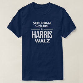 Camiseta Mujeres suburbanas por Harris Walz