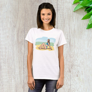 Camiseta Mujeres Sunbathing