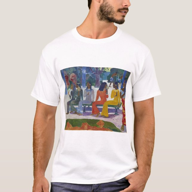 Camiseta Mujeres tahitianas, Gauguin (Anverso)