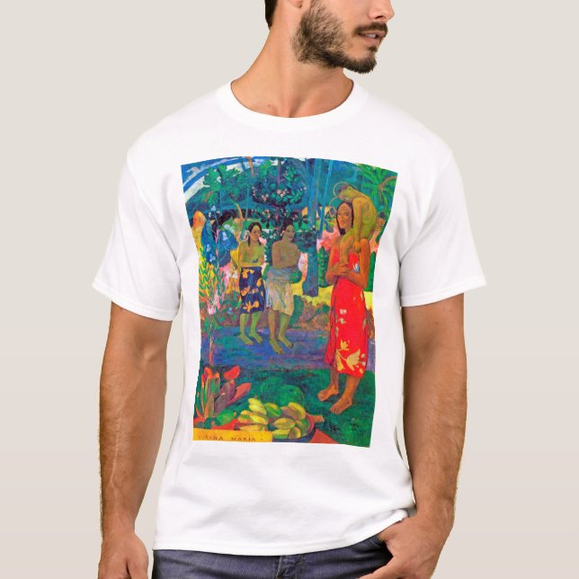 Camiseta Mujeres tahitianas, Gauguin (Anverso)