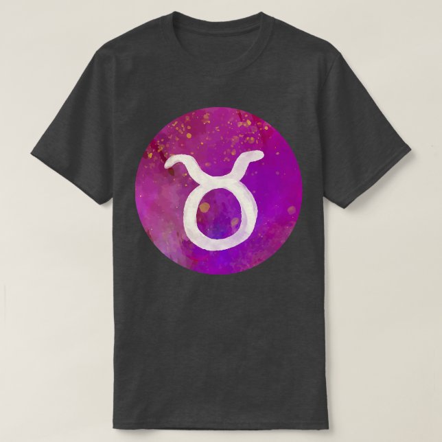 Camiseta Mujeres Taurus Astrología Horóscopo Mujeres Adoles (Diseño del anverso)