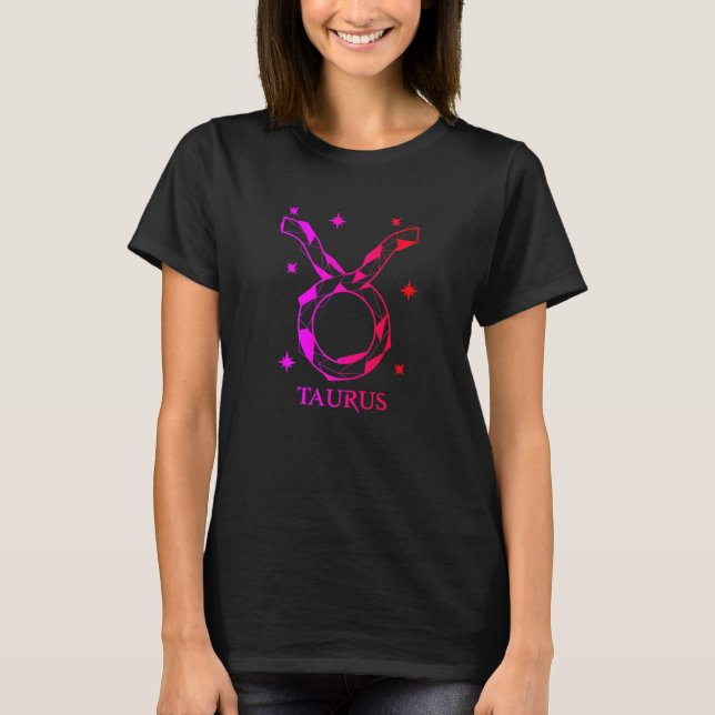Camiseta Mujeres Taurus Zodiac Para Los Fans De La Astrolog (Anverso)