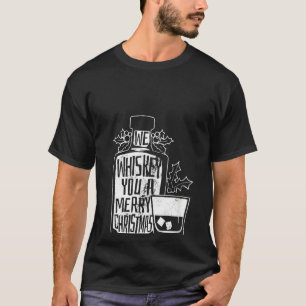Camiseta Mujeres Te Susurramos Un Feliz V-Cuello De Navidad